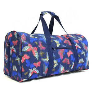 22" Gym Duffel Bag - Pink Butterfly