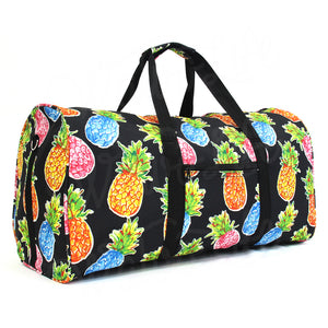 22" Gym Duffel Bag - Black Pineapple