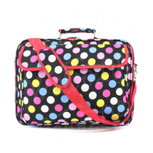 Load image into Gallery viewer, 17&quot; Laptop Briefcase Bag - Multi Color Dots
